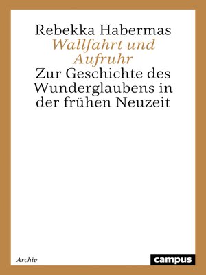 cover image of Wallfahrt und Aufruhr